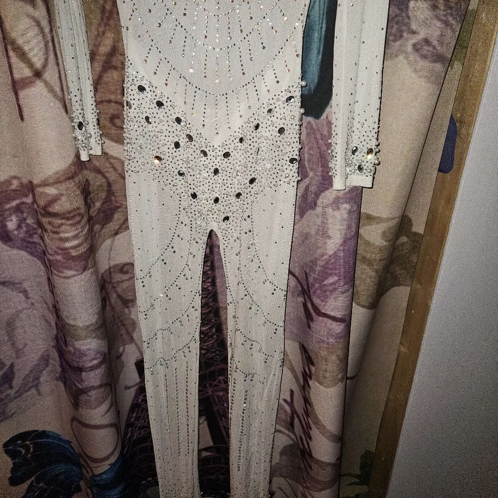 Winter white romper - Picture 3 of 6